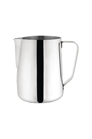 Epinox Paslanmaz Çelik Süt Potu - Kahve Potu - Pitcher Sütlük - Süt Köpürtücü - Köpürtme Kabı - 1000 Ml