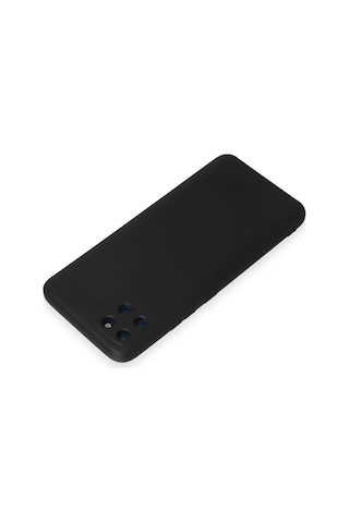 Gld-spt- Newface Realme C11 Kılıf Nano İçi Kadife Silikon - Siyah