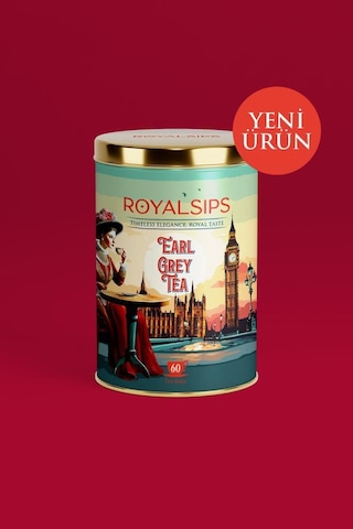 Earl Grey Tea 60 Süzen Poşet