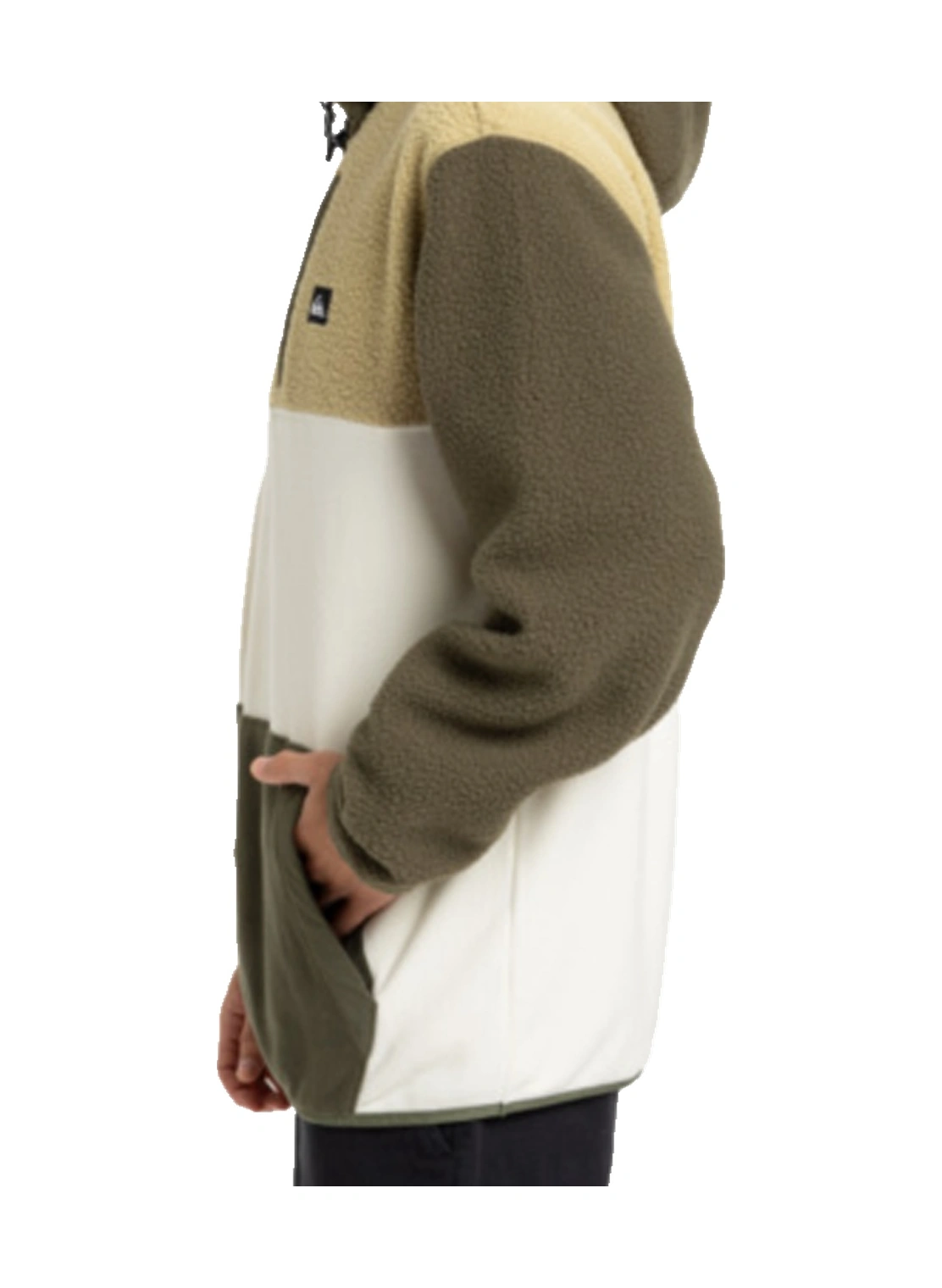 Quıksılver Quiksilver Ocean View Mix Up Hoody Erkek Yeşil Polar 6490 Yeşil