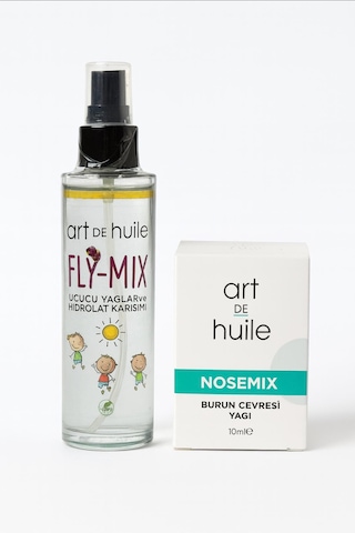 Art De Huile Hülya Kayhan Burun Çevresi Yağı 10 ML + Fly Mix Vücut Spreyi 100 ML