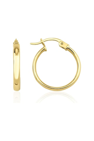 Fiyonk Kuyumculuk 14 Ayar Altın Mini Halka Küpe 001