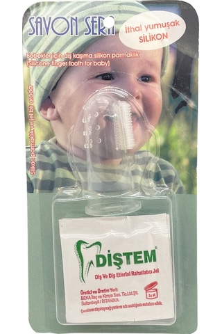 Savon Sera Silikon Parmak Diş Kaşıyıcı Ve Jeli