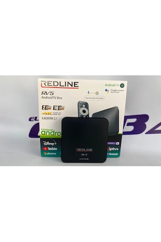 Redline Rv5 Lisanslı 4k Ultra Hd Android 11 Tv Box Medya Oynatıcı