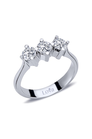 Lova 1 Karat Pırlanta Tria Yüzük - 1050207