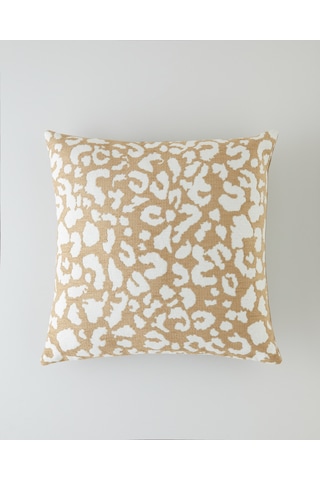 English Home Leopura Dekoratif Kırlent 45x45 Cm Açık Kahverengi Açık Kahverengi