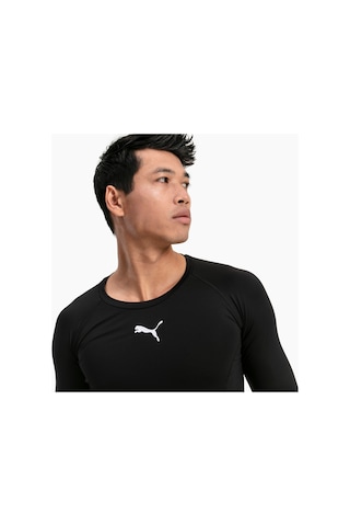 Puma Lıga Uzun Kollu Erkek Futbol Tişört 655920 03 Siyah