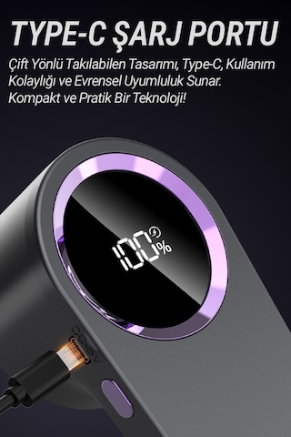 Veryfit Profesyonel Şarjlı Type C Tüy ve Tiftik Toplama Temizleme