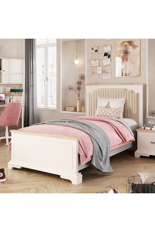 Meltem Kids Valentine Genç Odası Tek Kişilik Amortisörlü Karyola 120x200 Cm