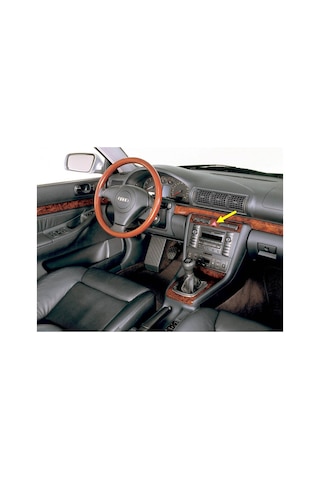 Audi A4 1998-2000 Dörtlü Flaşör Kırmızı Üçgen Düğmesi 8d0941509h