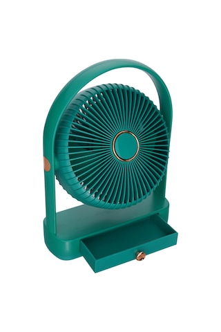 Wexta Ys2235 Taşınabilir Masaüstü Yeşil Usb Fan