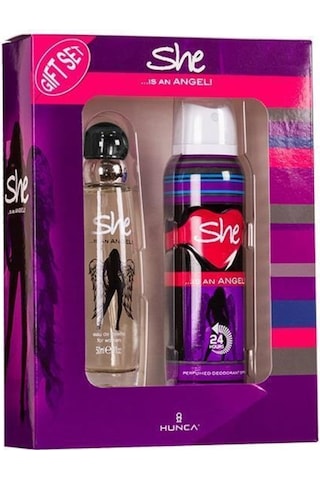 She Is An Angel Kadın Parfüm EDT 50 ML + Deodorant 150 ML