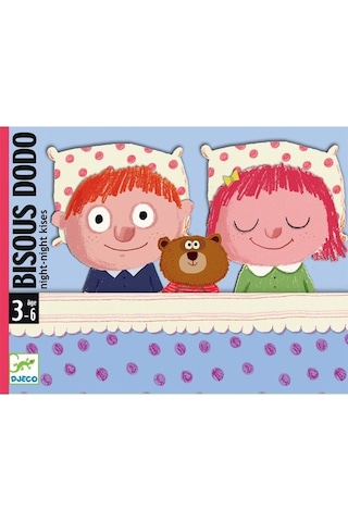 Djeco Kart Oyunları - Bisous Dodo