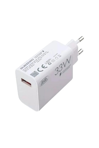 Subzero Sg86 33w Turbo Fast Şarj Adaptörü Kompakt & Hızlı Şarj