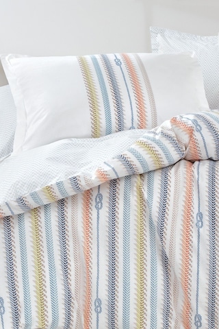 Yataş Benito Çift Kişilik Ranforce Nevresim Seti Yağ Yeşili