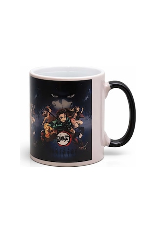 Porselen Renk Değiştiren Demon Slayer Kupa Bardak Diğer