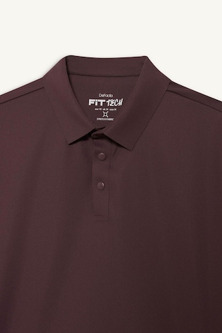 Defacto Standart Fıt Polo Yaka Sporcu Kısa Kollu Polo Tişört E9351ax26spbr475 Bordo-br475