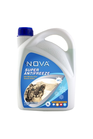 Nova Ultra -25 Derece 3 Litre Yeşil Antifriz 2 Adet