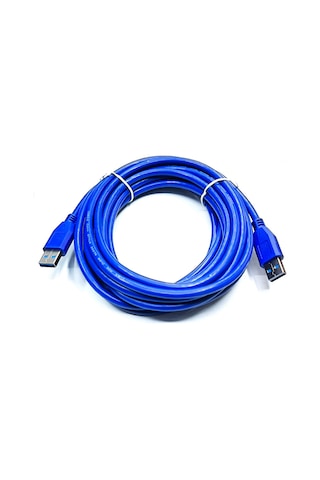 Usb 3.0 Erkek Erkek Şarj Ve Data Kablosu 5m