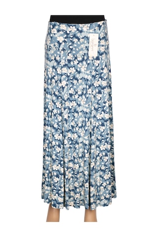 Barem Kadın Arzu Korsajlı 6 Parçalı Beyaz Papatyalar Mavi Etek D51 Mavi