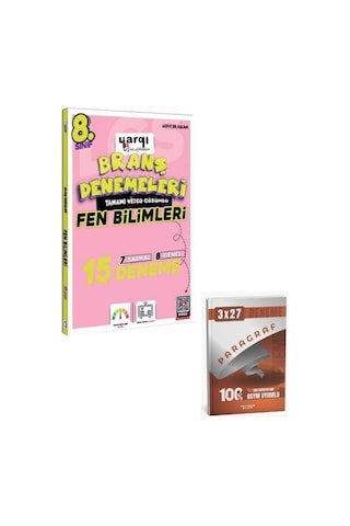 Ders Arkadaşım 2027 8. Sınıf Fen Bilimleri 15 Branş Denemeleri+ Anla Kazan Paragraf