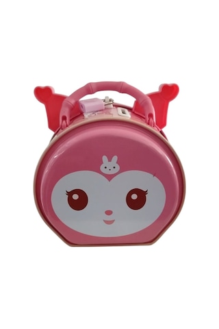 Kuromi Kilitli Kumbara Hediye Ve Doğum Günü Aksesuarı Pembe