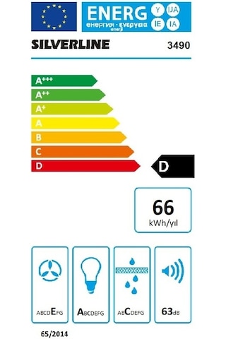 Silverline 3490.6 Oslo 60 CM Duvar Tipi Davlumbaz