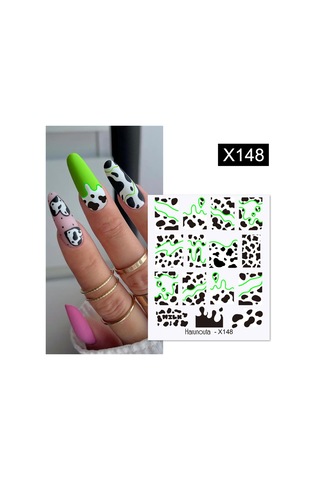 Su Transferli Nail Art Sticker X148 55344-3