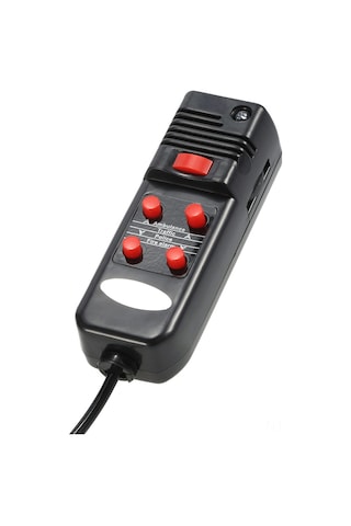 Honmex 12v 60w 5 Sesli 300db Yüksek Sesli Alarm Sireni, Araba, Minibüs, Motosiklet Ve Botlar İçin Evrensel Abs Plastik Horn