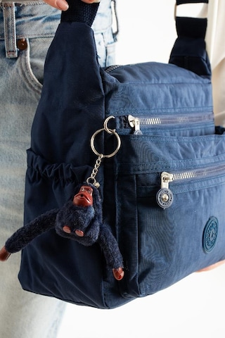 Baginn Kadın Postacı Çanta Hafif Klinkır Kumaş Çok Cepli Çapraz Askılı Omuz Çantası 30 25 Cm Günlük Çanta Lacivert