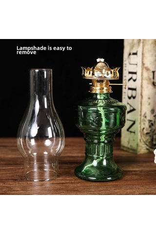 Yifomall Lotus Desenli Klasik Kerosene Lambası - Kamp, Bahçe, Oturma Odası Dekoratif Aydınlatma - Hafif Ve Dayanıklı Taşınabilir Lamba Diğer