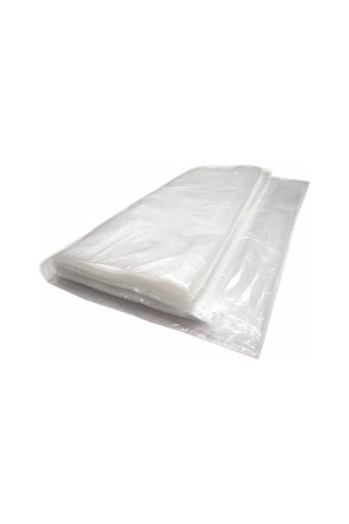 Vakumsuz Şeffaf Çift Kişilik Yatak Baza Saklama Taşıma Kılıfı Poşeti Torbası - 200x250 Cm. - 5 Adet Genel