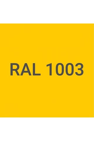 Pamukkale 4200 Epoksi Boya 15 Kg+3 Kg Ral 1003 Taksi Sarı