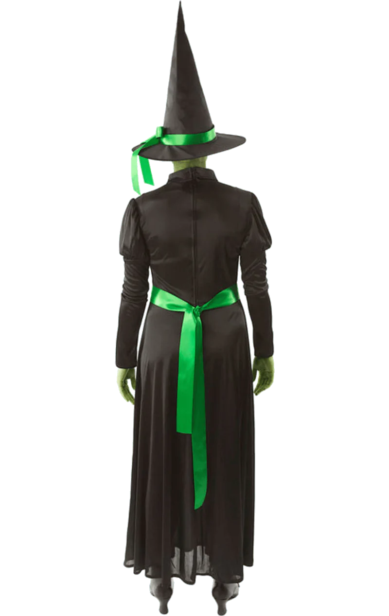 Adult Wıcked Green West Wıtch Cadı Kostümü