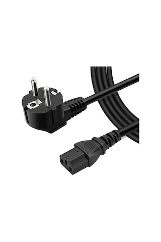 Bilgisayar Pc Kasa Monitör Için Power Güç Kablosu 3 Metre