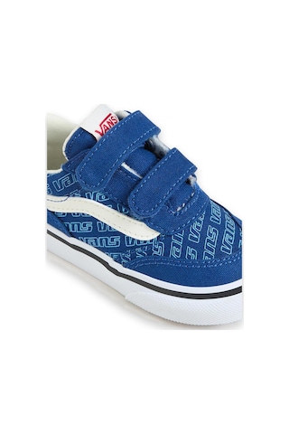 Vans Vn000d7x Sneakers Mavi Kız Çocuk Spor Ayakkabı Yeşil Çok Renkli