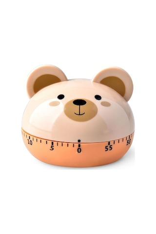 Ayıcık Model Mekanik Mutfak Zamanlayıcı Timer Çocuklar İçin Thr383