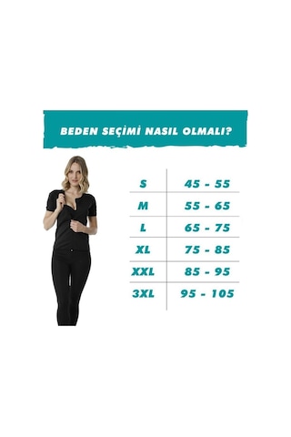 Termal Yarım Kollu Fermuarlı Takım ( Atlet + Tayt ) Siyah