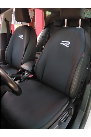 Volkswagen R Logo Nakışlı Ön Ikili Oto Koltuk Kılıfı (500444074)