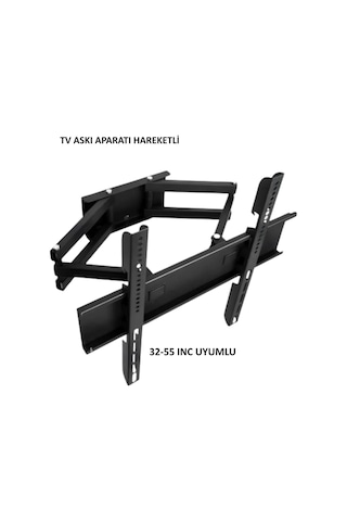 Fury Hareketli Lcd Led Televizyon Duvar Asma Aparatı 32-55"ınch Tv Askı Aparatı
