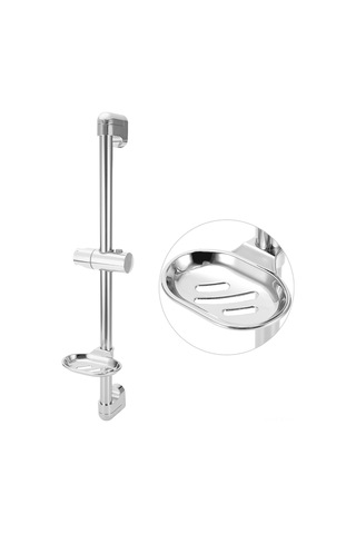 Xindoker Stainless Steel Duş Başlığı Tutucu: Yükseklik Ve Açı Ayarlanabilir, 360 Döner Sabun Rafı, Kolay Kurulum Diğer