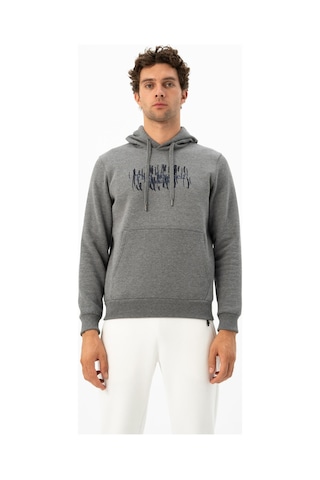 Arma Erkek Büyük Beden Kanguru Cepli Sweatshirt 001