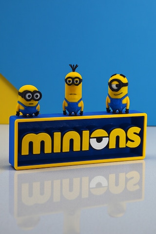 Minions Figür Ve Logo Seti
