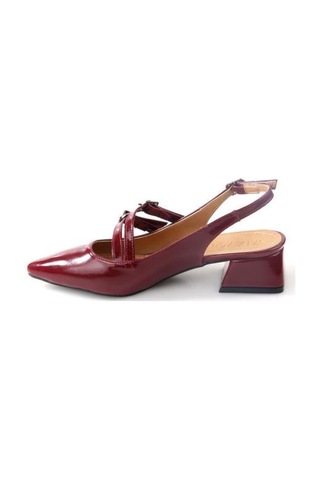 Papuçcity Wzy 02818 3,5 Cm Topuklu Kadın Stiletto Ayakkabı 001