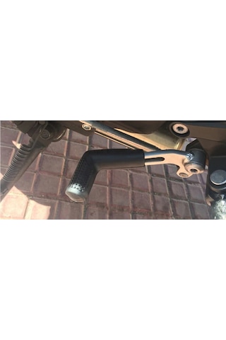 Motosiklet Silikon Vites Koruma Pedi Çorabı Ayak Koruyucu Siyah N11.38439