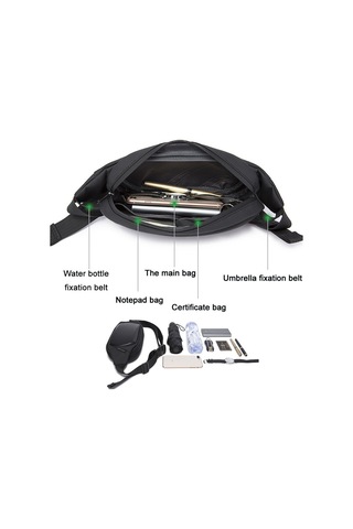 Sones Bange 7266 Su Geçirmez Eva Sert Kabuk Çapraz Çanta