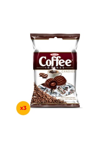 Coffee Intense Kahve Aromalı Sert Şeker 3 x 350 G