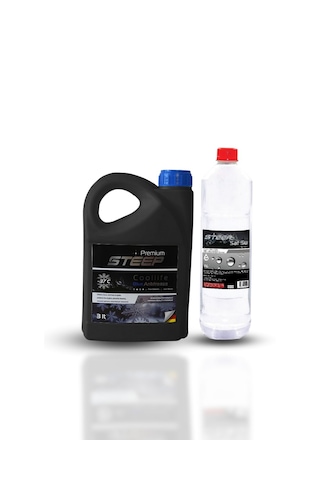 Steep Coollife Antifriz -37 Derece Mavi 3 Lt Pure Water Saf Su 1 Lt Mavi