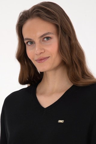 U.s. Polo Assn. Kadın Siyah Kazak /triko 50313598-vr046 Sıyah