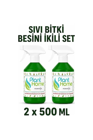Sıvı Bitki Besini İkili Set Kök Ve Yaprak Gelişim Desteği 2x500 Ml 1 L